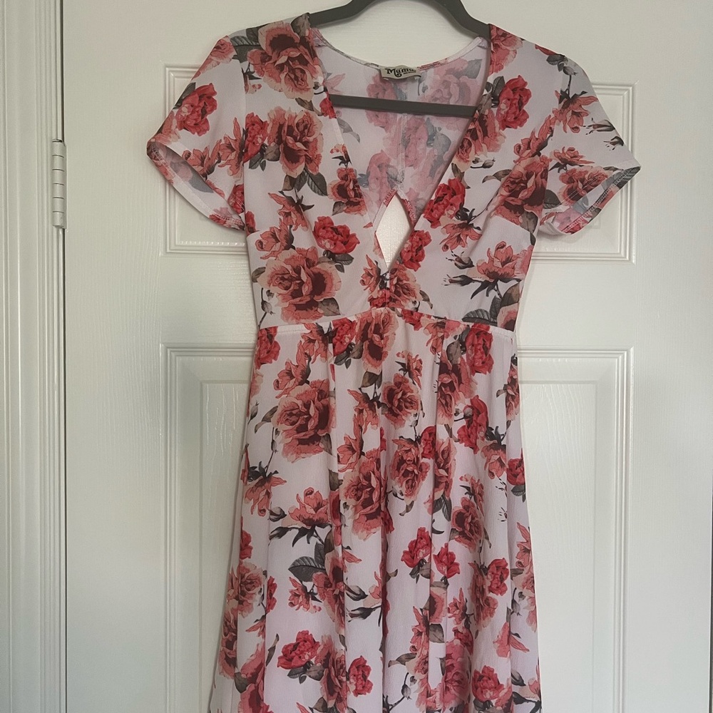 Show Me Your MuMu Floral Print Dress